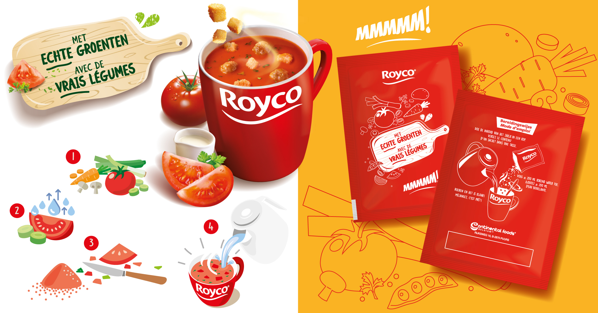 Dehydrated Indian Soup Royco